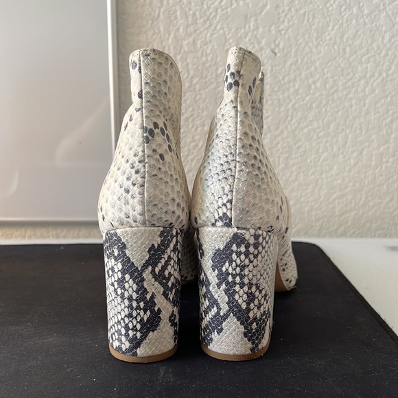 Steve Madden Snakeskin Booties - Picture 4 of 4
